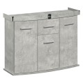 Szafka pod Akwarium profilowane Solid 100x40x75cm BETON