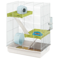 FERPLAST HAMSTER TRIS duża 3 piętrowa klatka dla małych gryzoni CHOMIKA MYSZKI 46x29x58cm