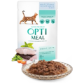 OptiMeal Premium Saszetka Karma Mokra dla Kota Dorsz z Warzywami ZESTAW 12x85g