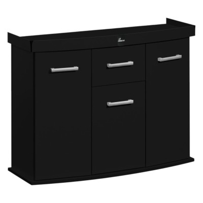 Szafka pod Akwarium profilowane Solid 120x40x75cm CZARNA