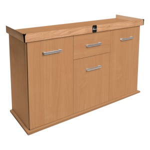 Szafka pod Akwarium proste Solid 120x40x75cm BUK