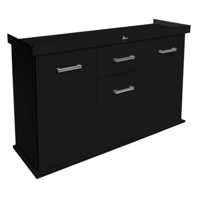 Szafka pod Akwarium proste Solid 120x50x75cm CZARNA