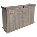 Szafka pod Akwarium proste Solid 120x50x75cm DĄB TRUFLOWY