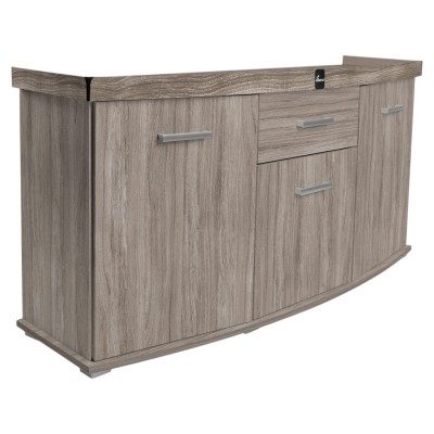 Szafka pod Akwarium profilowane Solid 150x50x75cm DĄB TRUFLOWY