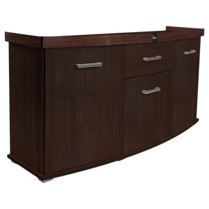 Szafka pod Akwarium profilowane Solid 160x60x75cm WENGE
