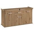 Szafka pod Akwarium proste Solid 160x60x75cm DĄB ARTISAN