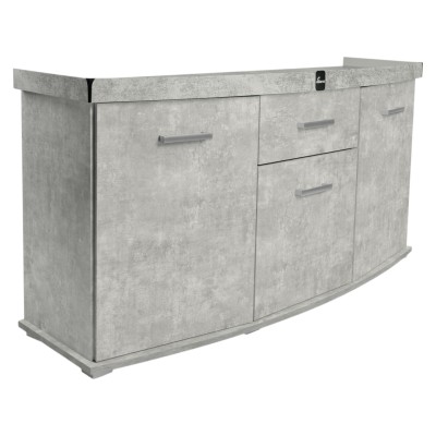 Szafka pod Akwarium profilowane Solid 160x60x75cm BETON