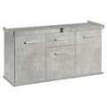Szafka pod Akwarium proste Solid 160x60x75cm BETON