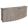 Szafka pod Akwarium profilowane Solid 200x60x75cm DĄB TRUFLOWY