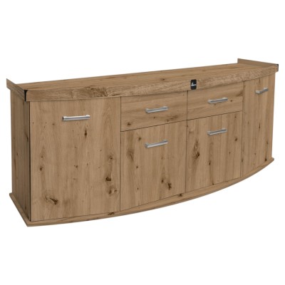 Szafka pod Akwarium profilowane Solid 200x80x75cm DĄB ARTISAN