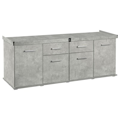 Szafka pod Akwarium proste Solid 200x80x75cm BETON