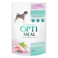 OptiMeal Premium Saszetka Karma Mokra dla Psów Królik z Jagodami 100g