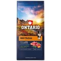 ONTARIO ADULT MEDIUM LAMB&BROWN RICE 12KG Karma dla Dorosłych Psów Średnich Ras z Jagnięciną i Ryżem Brązowym