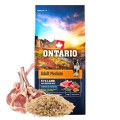 ONTARIO ADULT MEDIUM LAMB&BROWN RICE 12KG Karma dla Dorosłych Psów Średnich Ras z Jagnięciną i Ryżem Brązowym