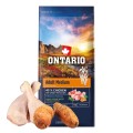ONTARIO ADULT MEDIUM CHICKEN&SWEET POTATOES 12KG Karma dla Dorosłych Psów Średnich Ras z Kurczakiem i Słodkim Ziemniakiem