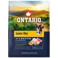 ONTARIO SENIOR MINI FISH&BROWN RICE 2,25KG Karma dla Starszych Psów Małych Ras z Białą Rybą i Ryżem Brązowym