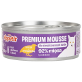 Comfy Premium Mousse Karma Mokra dla Kotów Sterylizowanych Kastrowanych z Przepiórką 85g