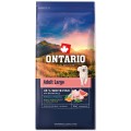 ONTARIO ADULT LARGE FISH&BROWN RICE 12KG Karma dla Dorosłych Psów Dużych Ras z Białą Rybą i Ryżem Brązowym