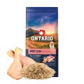 ONTARIO LARGE WEIGHT CONTROL TURKEY&B. RICE 12KG Karma dla Dużych Psów z Nadwagą z Indykiem i Ryżem Brązowym