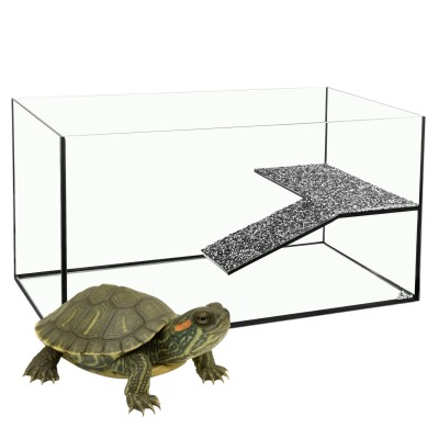 Diversa Akwaterrarium z Wyspą 60x30x30cm 4mm dla Żółwia Wodno-Lądowego