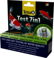 Tetra Pond Test 7in1 Zestaw Testów Paskowych POMIAR WODY pH GH KH NO2 NO3 Cl2 CO2 25szt