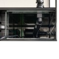 AQUAEL GLOSSY Marine 60 Akwarium Morskie Czarne 170L 60x58x50cm Zestaw Akwarium + Filtr + Skimmer