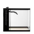 AQUAEL GLOSSY Marine 60 Akwarium Morskie Czarne 170L 60x58x50cm Zestaw Akwarium + SZAFKA