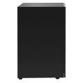 AQUAEL GLOSSY Marine 60 Akwarium Morskie Czarne 170L 60x58x50cm Zestaw Akwarium + SZAFKA
