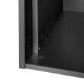 AQUAEL GLOSSY Marine 60 Akwarium Morskie Czarne 170L 60x58x50cm Zestaw Akwarium + SZAFKA