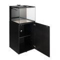 AQUAEL GLOSSY Marine 60 Akwarium Morskie Czarne 170L 60x58x50cm Zestaw Akwarium + SZAFKA