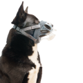 Baskerville Kaganiec INVISA Fizjologiczny Przezroczysty Plastyczny Basket Muzzle rozm. 5 Akita Husky