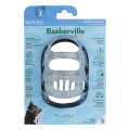 Baskerville Kaganiec INVISA Fizjologiczny Przezroczysty Plastyczny Basket Muzzle rozm. 5 Akita Husky