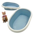 Kuweta Dla Kota Z Ramką Toaleta MINOU MINI 43cm Niebieska