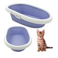 Kuweta Dla Kota Z Ramką Toaleta MINOU MINI 43cm Lilia Fiolet