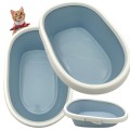 Kuweta Dla Kota Z Ramką Toaleta MINOU MINI 43cm Niebieska