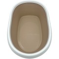 Kuweta Dla Kota Z Ramką Toaleta Duża MINOU LARGE 58cm Beżowa Moccacino