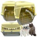 Transporter Dla Psa Kota Królika Gipsy L 58cm Metal Żółty Cytrynowy