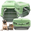 Transporter Dla Psa Kota Królika Gipsy ECO L Plastic ZIELONY JASNY