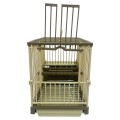 Klatka Transportowa Transporter dla Kanarków Cardellina Beżowa 21,5×15,5x20cm