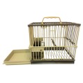 Klatka Transportowa Transporter dla Kanarków Cardellina Beżowa 21,5×15,5x20cm