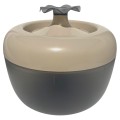 MP Bergamo Fontanna Poidło dla Kota MALAGA Fiore Beżowa 1,7l 19x19x15cm