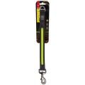 DF Nylonowa Solidna Smycz Podświetlana LED Przedłużka do Smyczy dla Psa 39cm 25mm ZIELONA