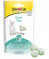 GimCat Denta Tabs Pastylki Kuleczki na Higiene Jamy Ustnej u Kota Usuwają Kamień 40g