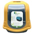 KUWETA Kryta Dla Kota Toaleta ROMEO z FILTREM 57X39X41 ŻÓŁTY-MIODOWY