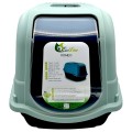 KUWETA Kryta Dla Kota Toaleta ROMEO z FILTREM 57X39X41 ICE-BLUE