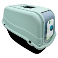 KUWETA Kryta Dla Kota Toaleta ROMEO z FILTREM 57X39X41 ICE-BLUE
