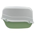 KUWETA Kryta Dla Kota Toaleta ROMEO z FILTREM 57X39X41 ZIELONA JASNA