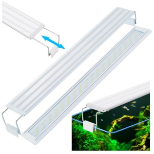 Jeneca SC-120 32W Lampa Belka Oświetlenie LED Do Akwarium 32W 120 - 130 cm Srebrna