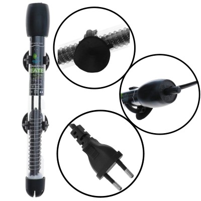 Grzałka Do Akwarium JENECA 300W z Termostatem Do 250-400L