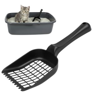 MP Bergamo Łopatka Do Żwirku Dla Kota Do Kuwety PIXIE Eco Black
